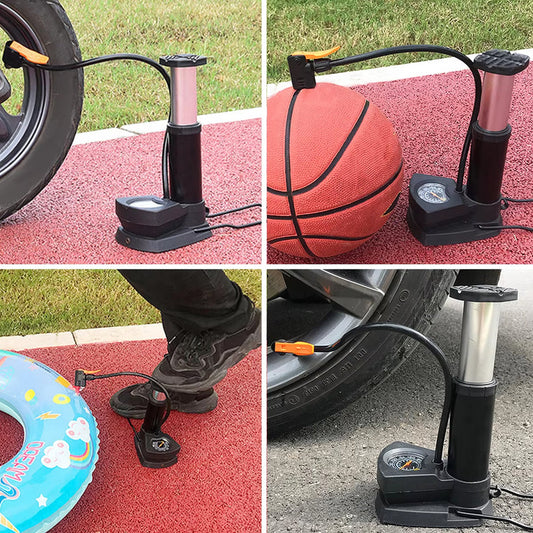 Portable Mini Bike Pump Cycle Pump Foot (1 Pc)